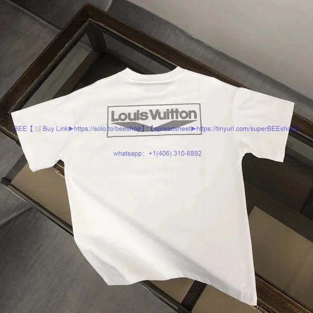 Louis Vuitton T-Shirts Short-Sleeve Crew-Neck Graphic product detail image 26