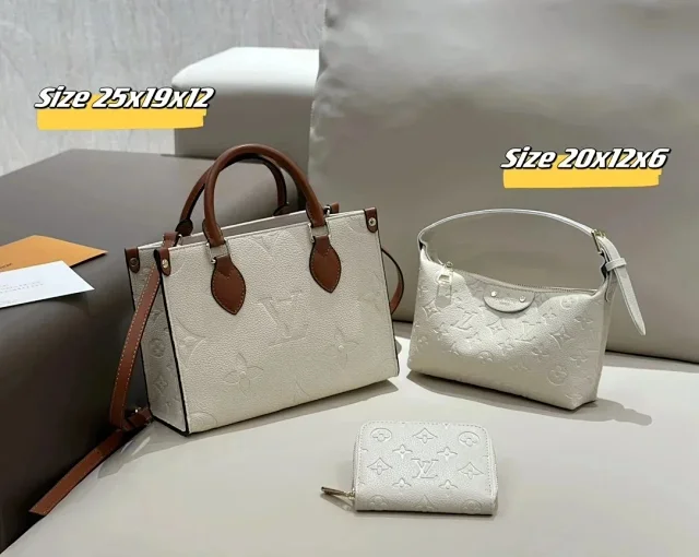 Louis Vuitton Handbags Multi-Piece Embossed Monogram Handbag Set product detail image 6