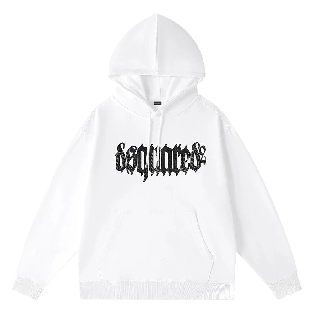 DSQ2020 Forever Graphic Hoodie and Sweatpants Set Black - 14