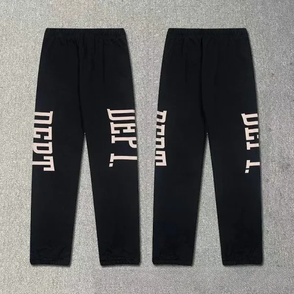 Gallery Dept. Logo Print Sweatpants Black - 1