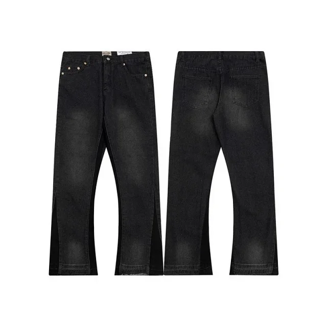 Gallery Dept. Jeans Distressed paint-splatter denim product detail image 1