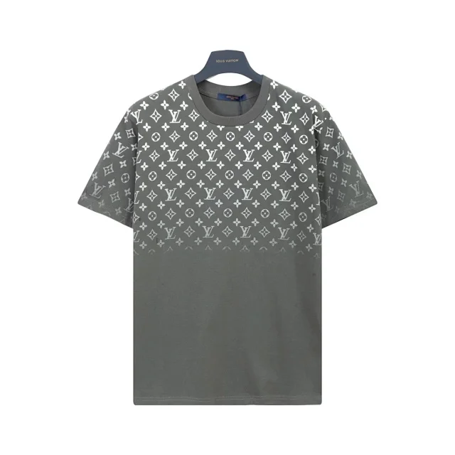 Louis Vuitton T-Shirts Short-Sleeve Crewneck Graphic Print product detail image 8