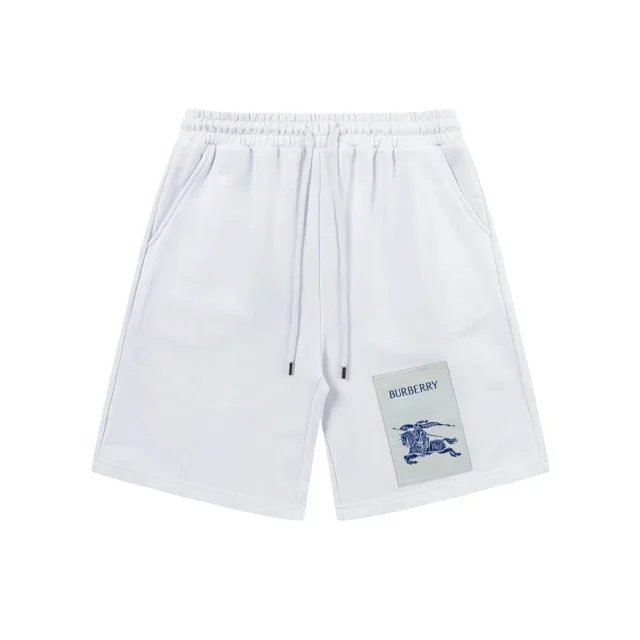 Burberry Shorts Elastic-Waist Drawstring Logo product detail image 1