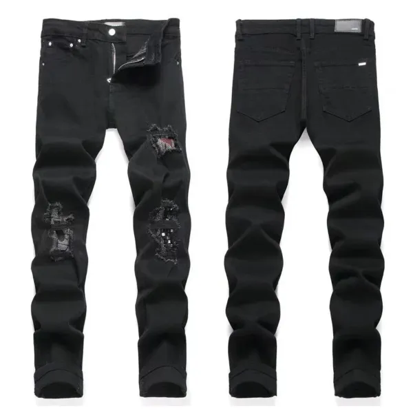 Gallery Dept Ripped Black Distressed Jeans - 1