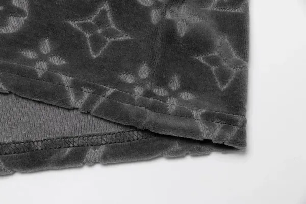 Louis Vuitton Monogram Velvet Shorts Black - 8