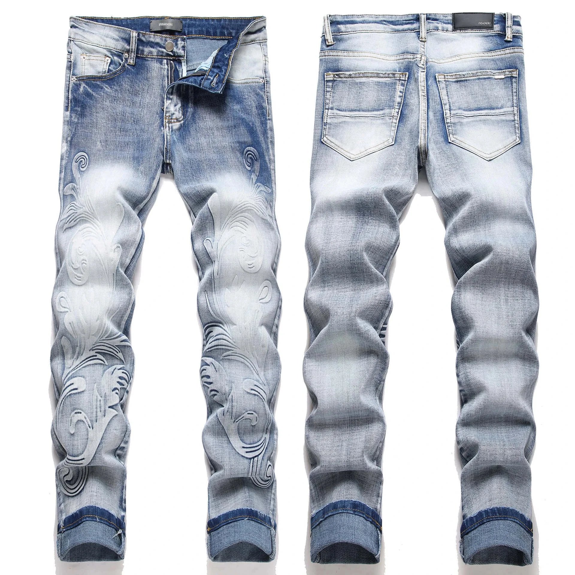 AMIRI Jeans Distressed Graphic — 7