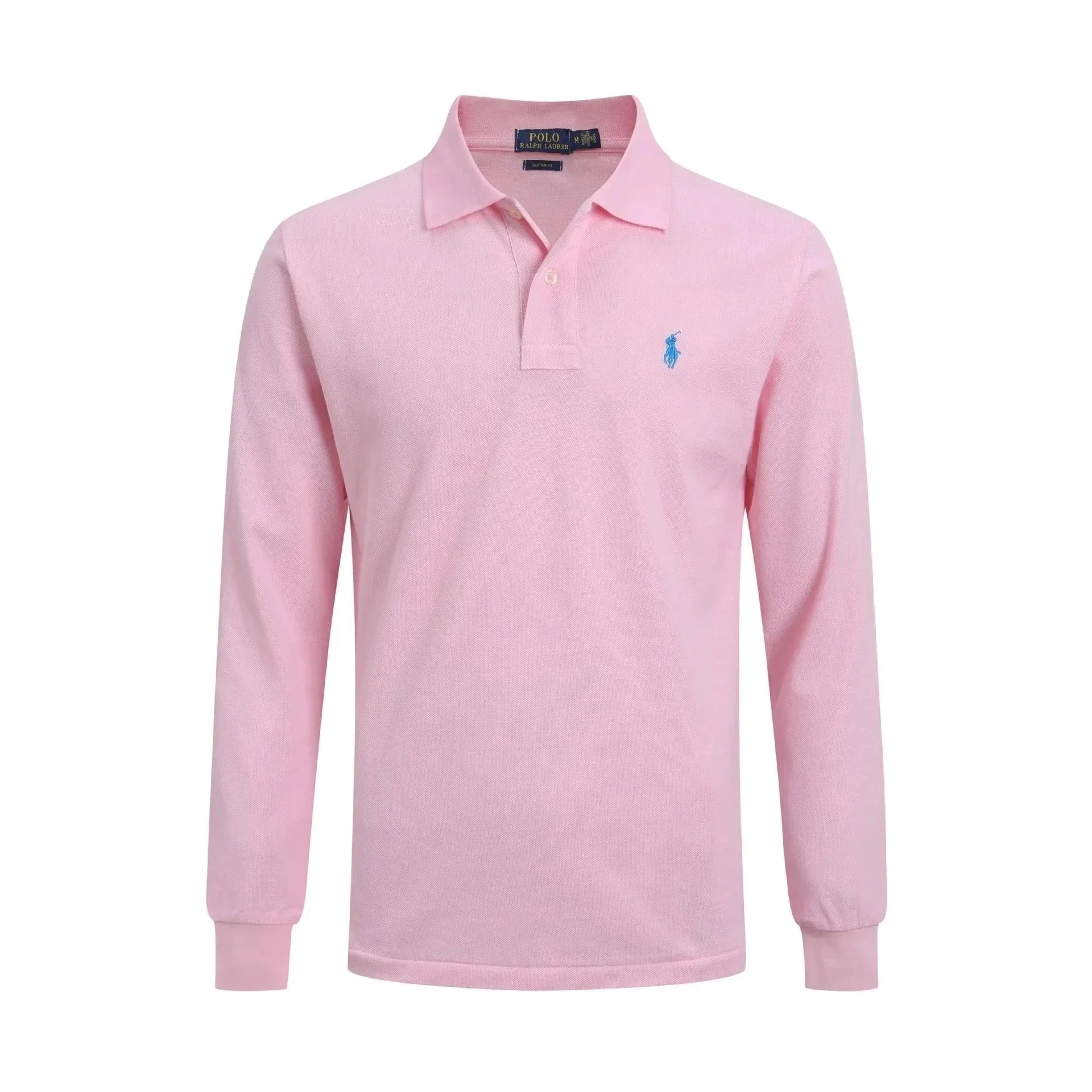 Ralph Lauren Shirts Custom Fit Long-Sleeve Polo Shirt image 7