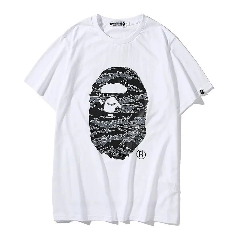 BAPE T-Shirts Short-Sleeve Graphic Logo T-Shirt image 14