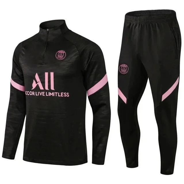 Paris Saint-Germain Tracksuits Football training tracksuit with half-zip top and tapered pants product detail image 9