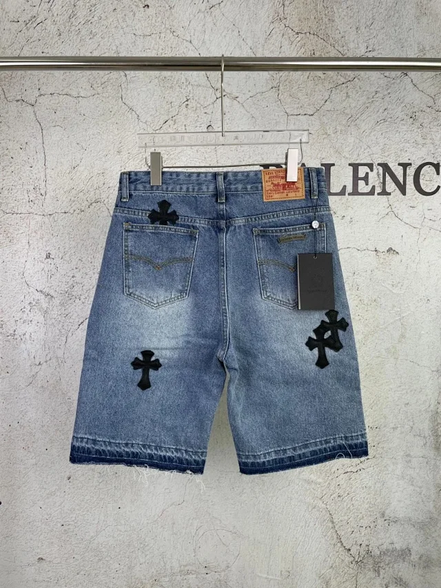 Unbranded Shorts Denim with Cross Appliqués product detail image 7