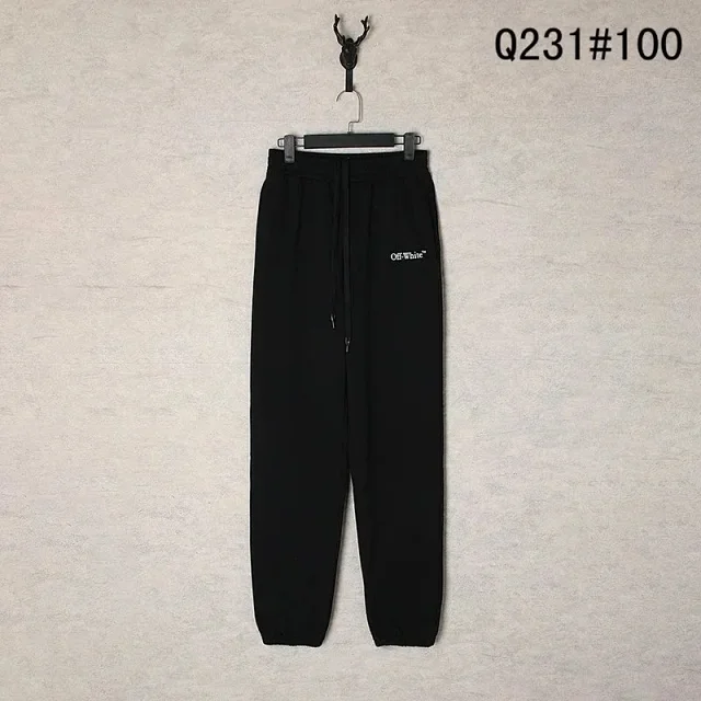 Unbranded Trousers Elastic-Waist Jogger with Diagonal Leg Prints product detail image 3