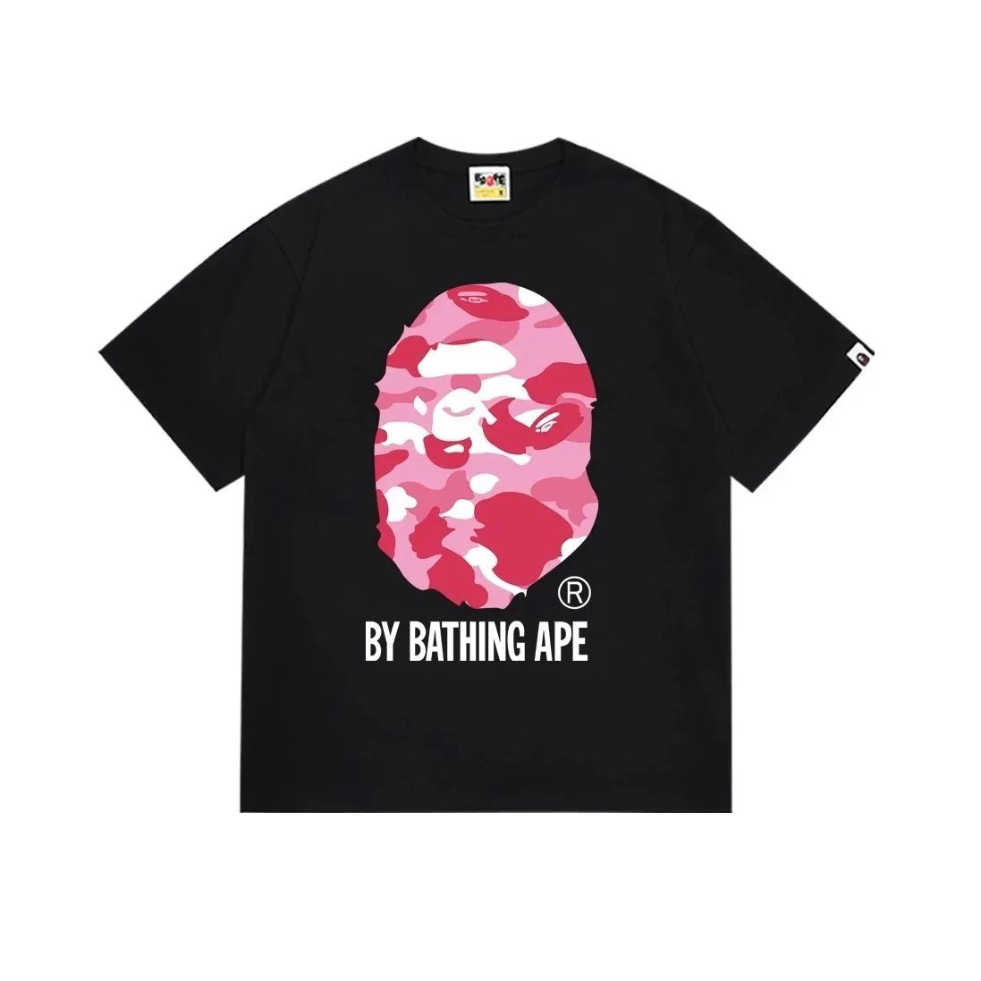 A BATHING APE T-Shirts Short-Sleeve Head Graphic — 14