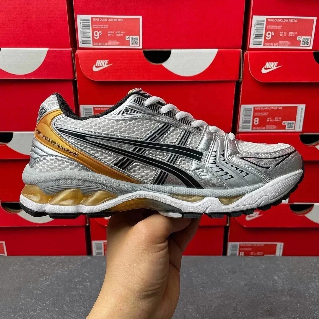 ASICS Sneakers GEL-KAYANO 14 — 1202A056-102 Silver Yellow