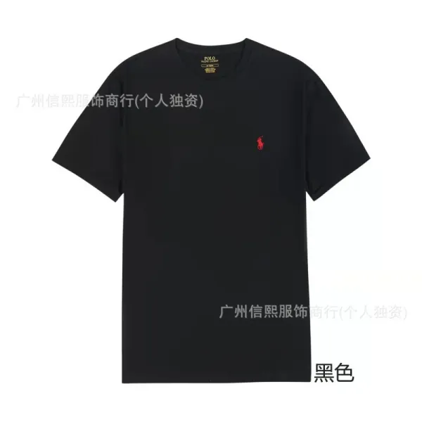 Ralph Lauren Classic Fit Polo Pony T-Shirt Black - 1