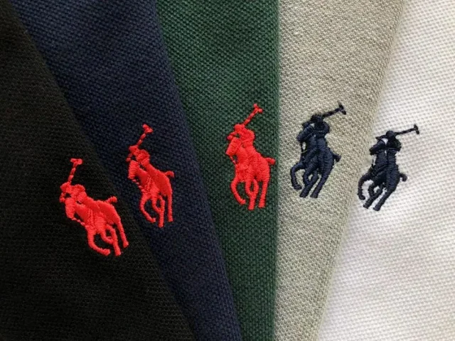 Unbranded T-Shirts Short-Sleeve Polo Shirt with Embroidered Horse Motif product detail image 3