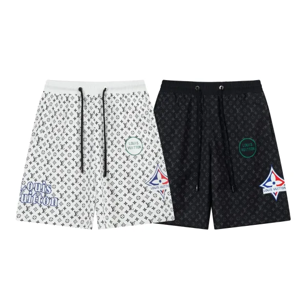 Off-White Floral Print Drawstring Shorts Multicolor - 10