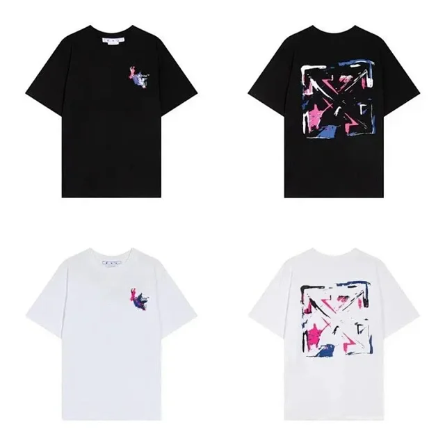 Unbranded T-Shirts Short-Sleeve Crew-Neck Graphic Arrow Print product detail image 5