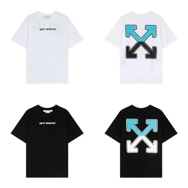 Off-White x United Arrows 'United Care' Multicolor Graphic Print T-Shirt - 11