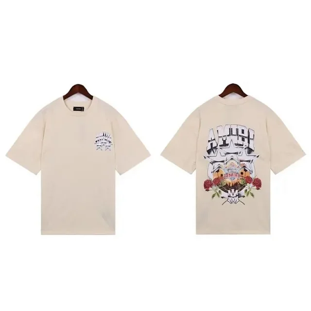 Amiri T-Shirts Short-Sleeve Graphic T-Shirt product detail image 5