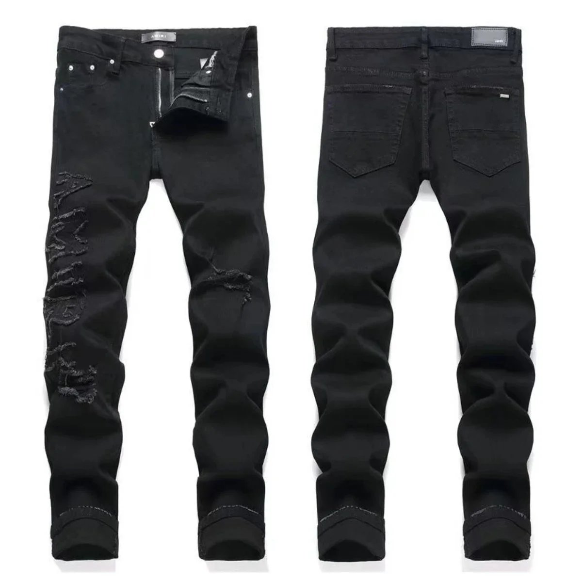 AMIRI Jeans Distressed Graphic — 16