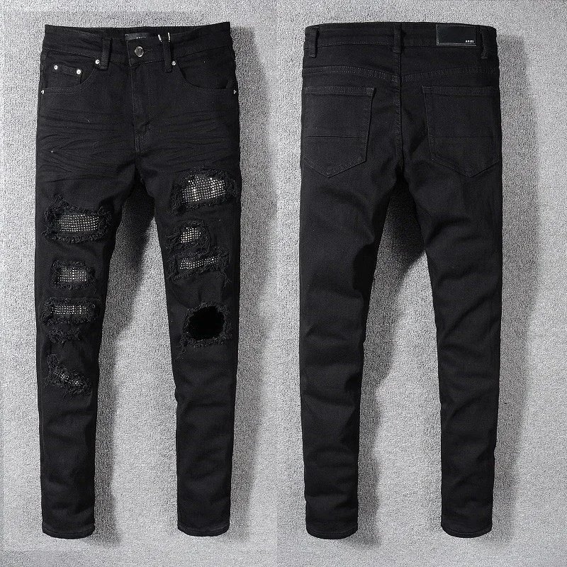 AMIRI Jeans Distressed Graphic — 32