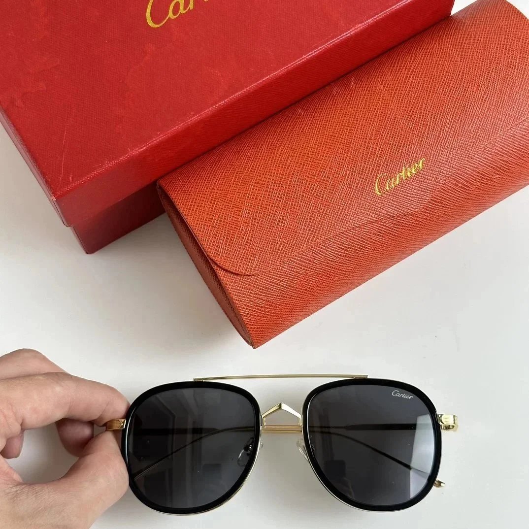 Cartier Eyewear CT0418O Rimless Rectangular Glasses — 17