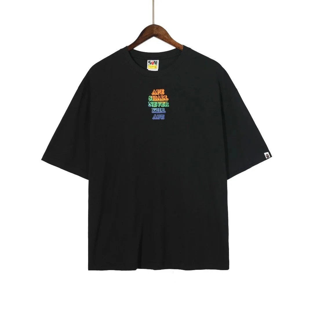 BAPE T-Shirts Short-Sleeve Graphic Logo T-Shirt — 7