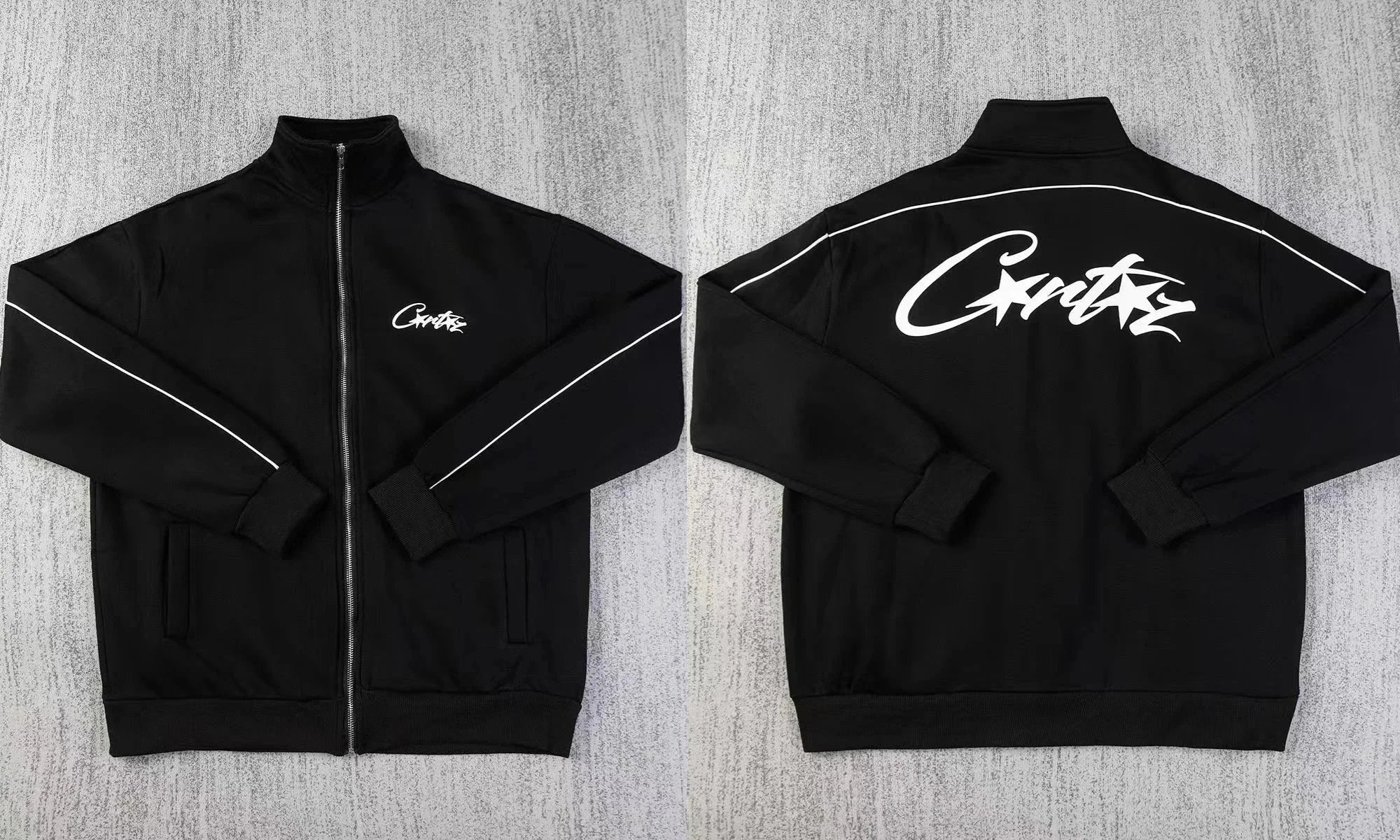 Corteiz Jackets Zip-Up Graphic Track Jacket image 2