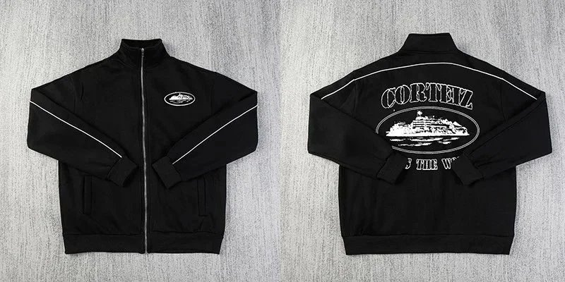 Corteiz Jackets Zip-Up Graphic Track Jacket image 11