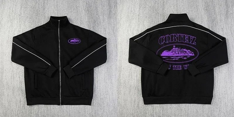 Corteiz Jackets Zip-Up Graphic Track Jacket — 23