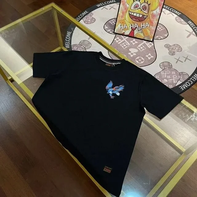 EVISU T-Shirts Loose-fit short-sleeve graphic logo T-shirt product detail image 8