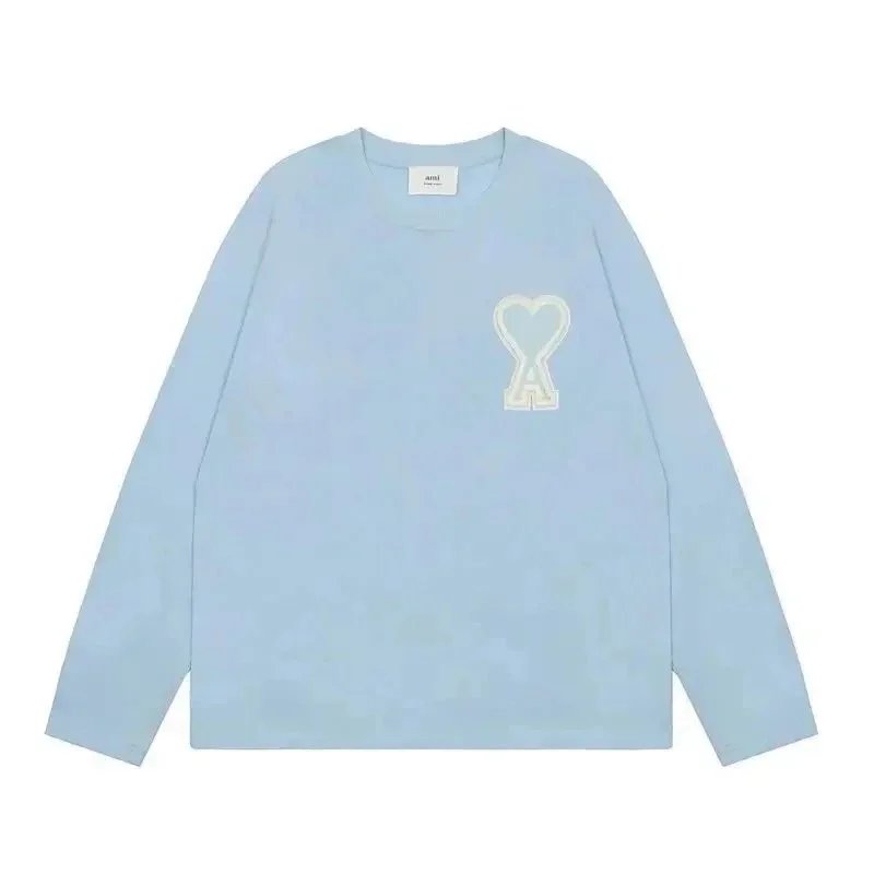 AMI Paris Hoodies & Sweatshirts de Coeur logo crewneck sweatshirt image 12