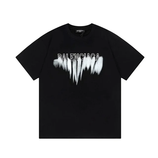 Balenciaga T-Shirts Oversized graphic T-shirt product detail image 4