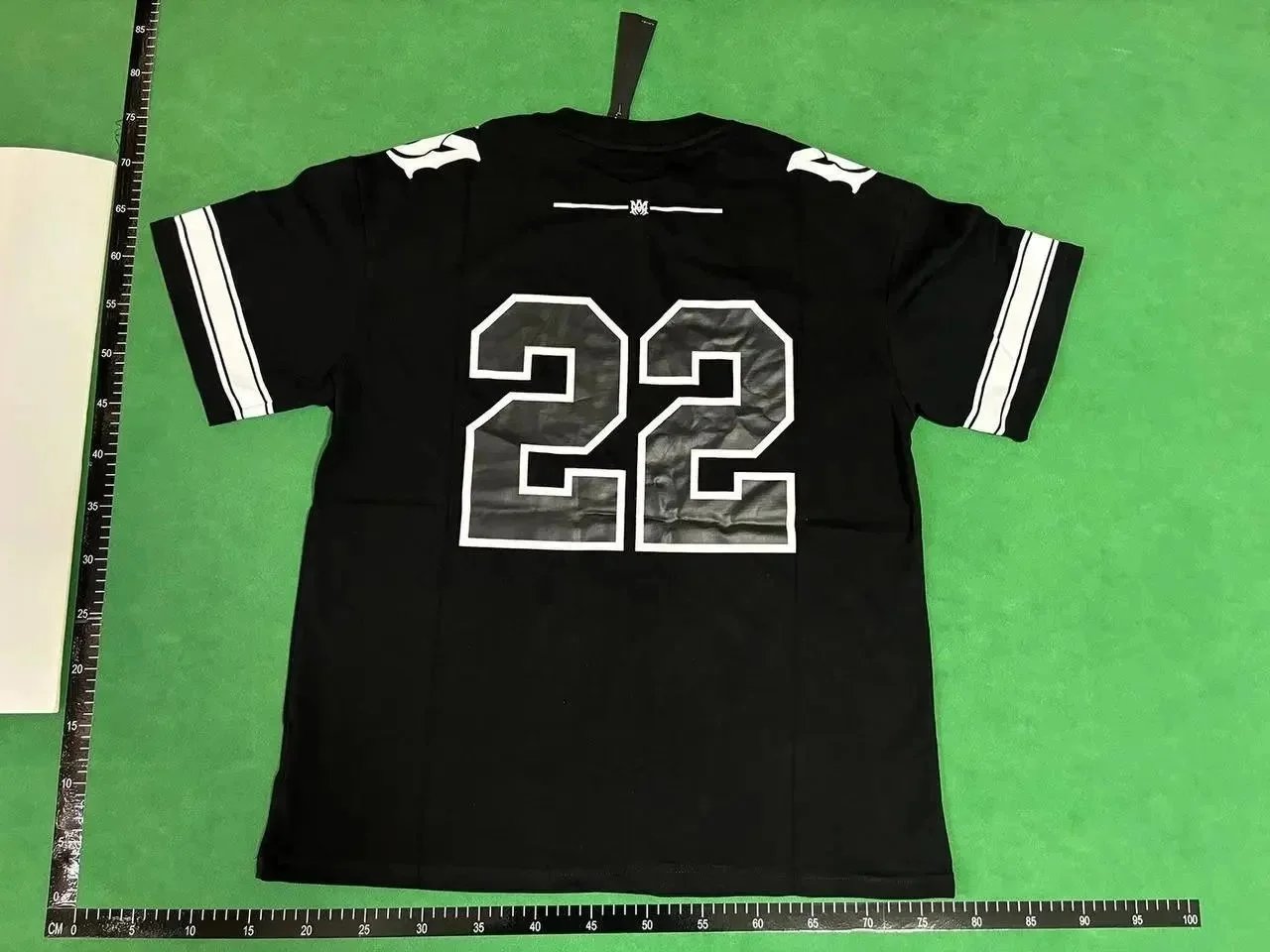 Amiri Number 22 Football Jersey Brown T-Shirt - 7