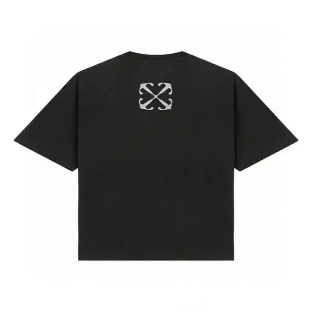 Off-White T-Shirts Graphic Print Crewneck T-Shirt product detail image 9