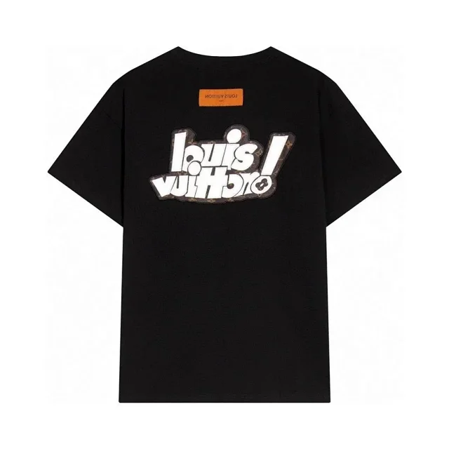 Louis Vuitton T-Shirts Graphic Logo Print product detail image 9