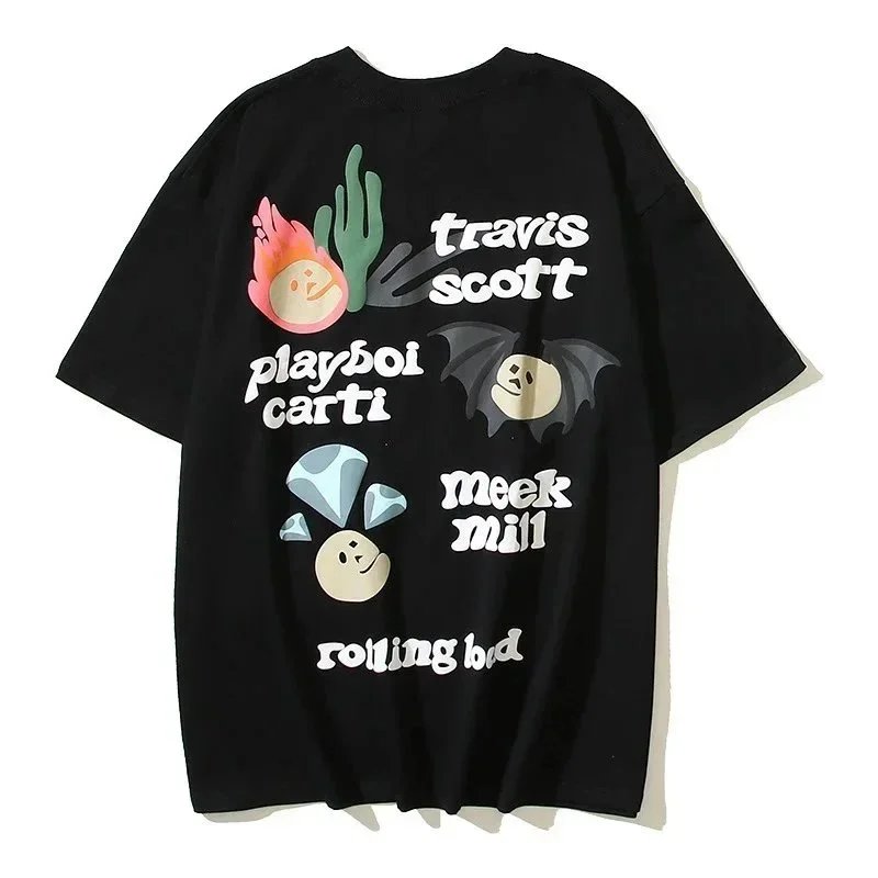 Design 'Trust Your Universe' Graphic Hoodie Gray - 6