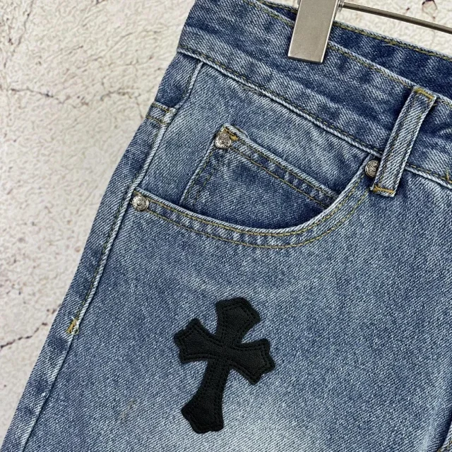 Unbranded Shorts Denim with Cross Appliqués product detail image 9