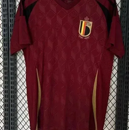 Belgium National Team 2018 Away Jersey Burgundy - 1