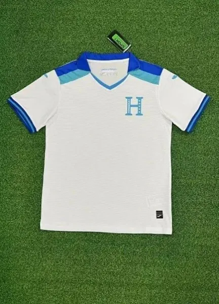 England National Team Home Jersey White/Navy - 19