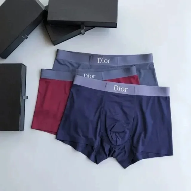 Dior Underwear Men's boxer briefs with spider embroidery product detail image 7