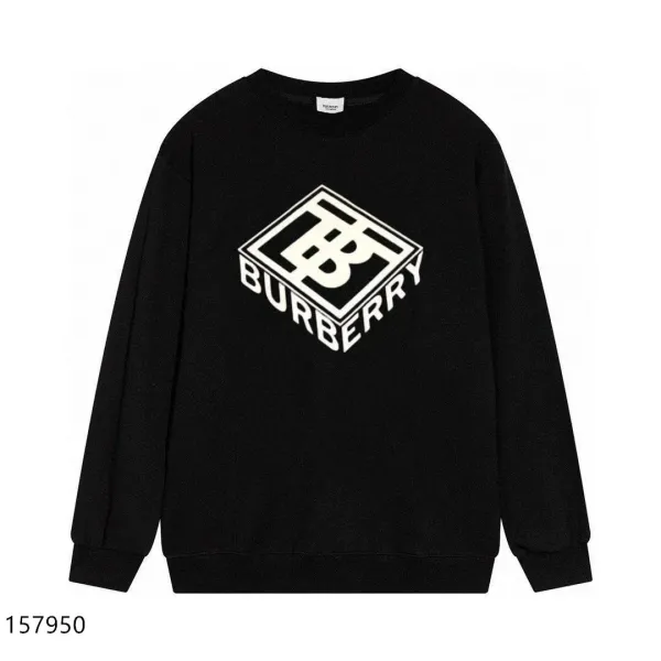 Burberry TB Monogram Knight Graphic Hoodie Black - 9