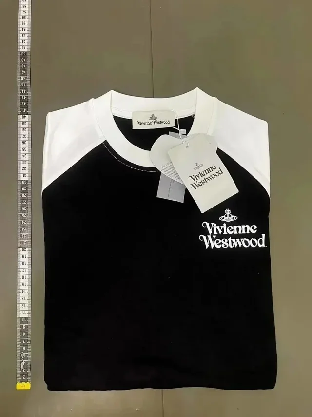 Vivienne Westwood T-Shirts Orb logo graphic crew-neck T-shirt product detail image 9