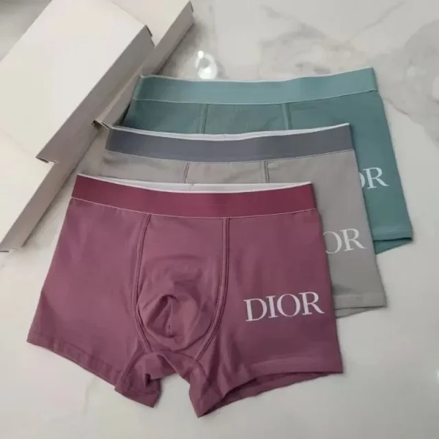 Dior Underwear Men's boxer briefs with spider embroidery product detail image 10