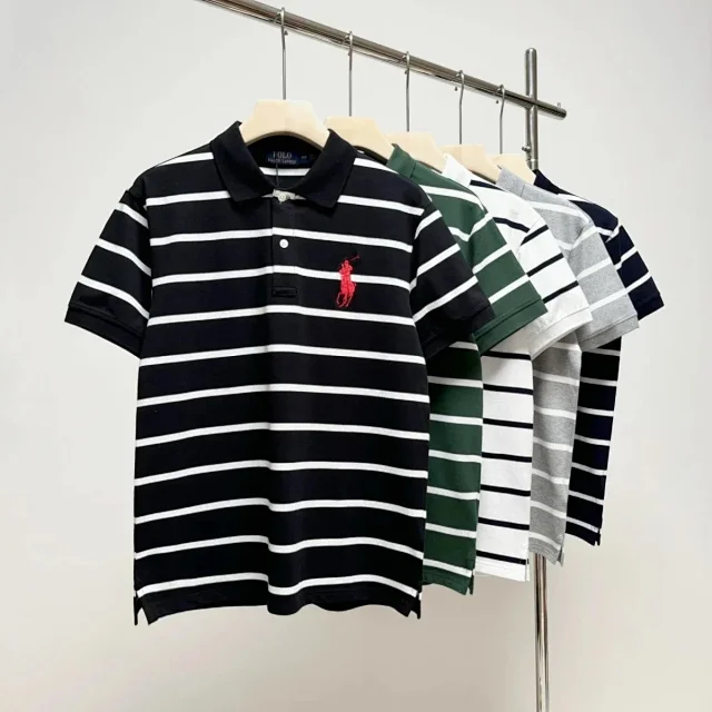Polo Ralph Lauren Shirts Short-Sleeve Shirt with Embroidered Pony Logo product detail image 4