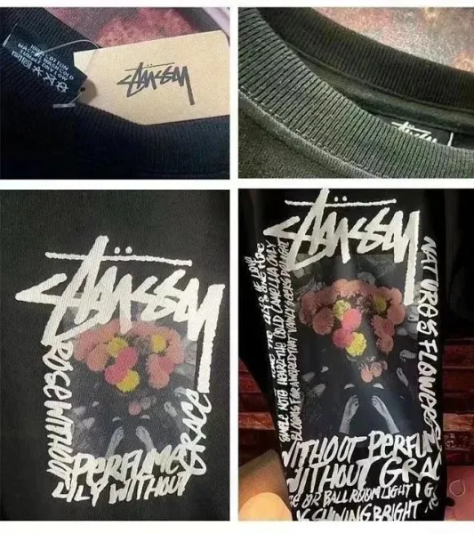 Stüssy One World Crown White T-Shirt - 4
