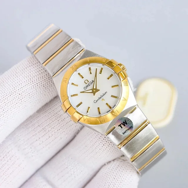 Omega Watches Constellation stainless steel bracelet watch product detail image 6