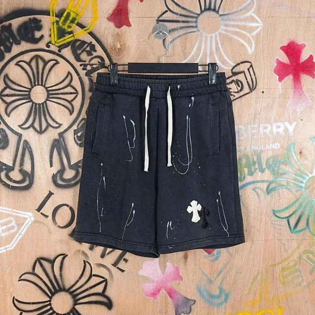 Chrome Hearts Shorts Cross Patch Drawstring Sweat product detail image 6