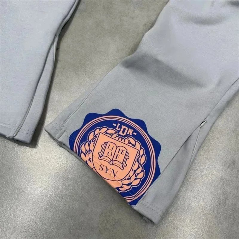 Saint Tears Logo Zip-Up Hoodie Blue - 7