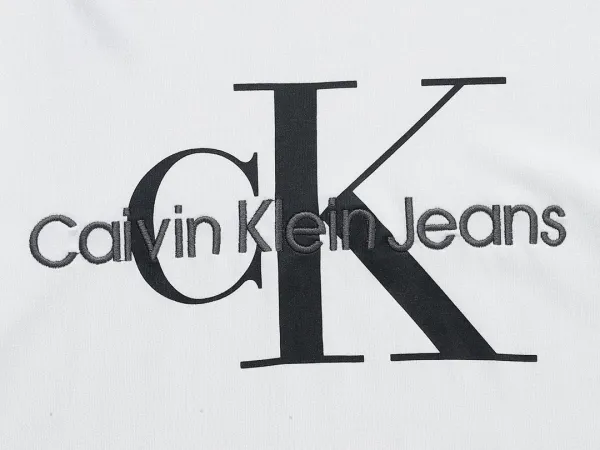 Calvin Klein Jeans Monogram Logo Black T-Shirt - 6